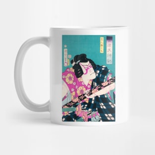 Portraits of an Actor by Toyohara Kunichika Mug